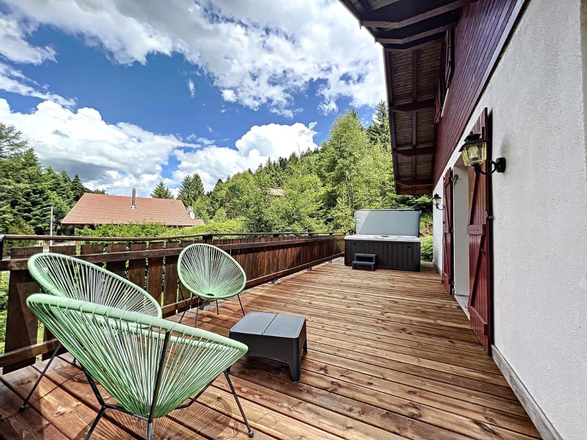 Les Cimes Blanches Cledicihome Chalet 10 Pers Spa & Grand Terrain 4 Minutes Des Pistes La Bresse Exterior photo
