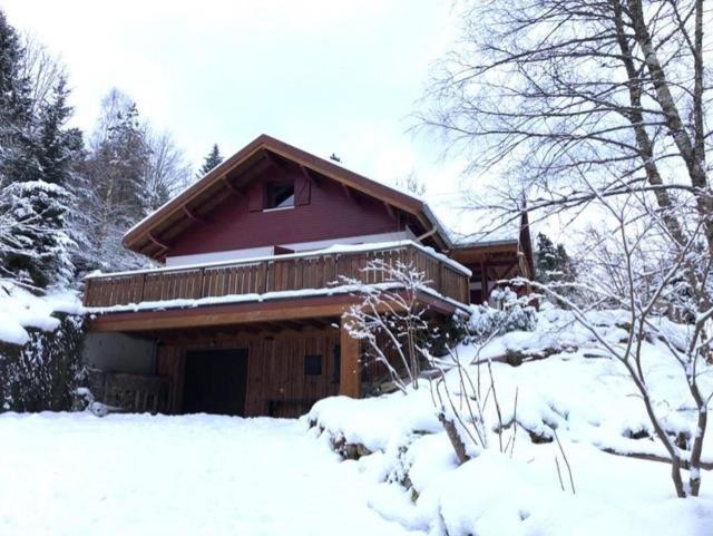 Les Cimes Blanches Cledicihome Chalet 10 Pers Spa & Grand Terrain 4 Minutes Des Pistes La Bresse Exterior photo